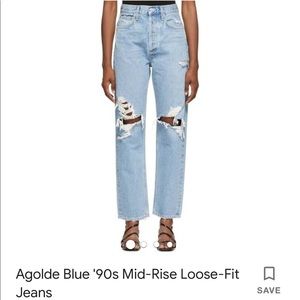 Agolde ‘90s loose fit jeans